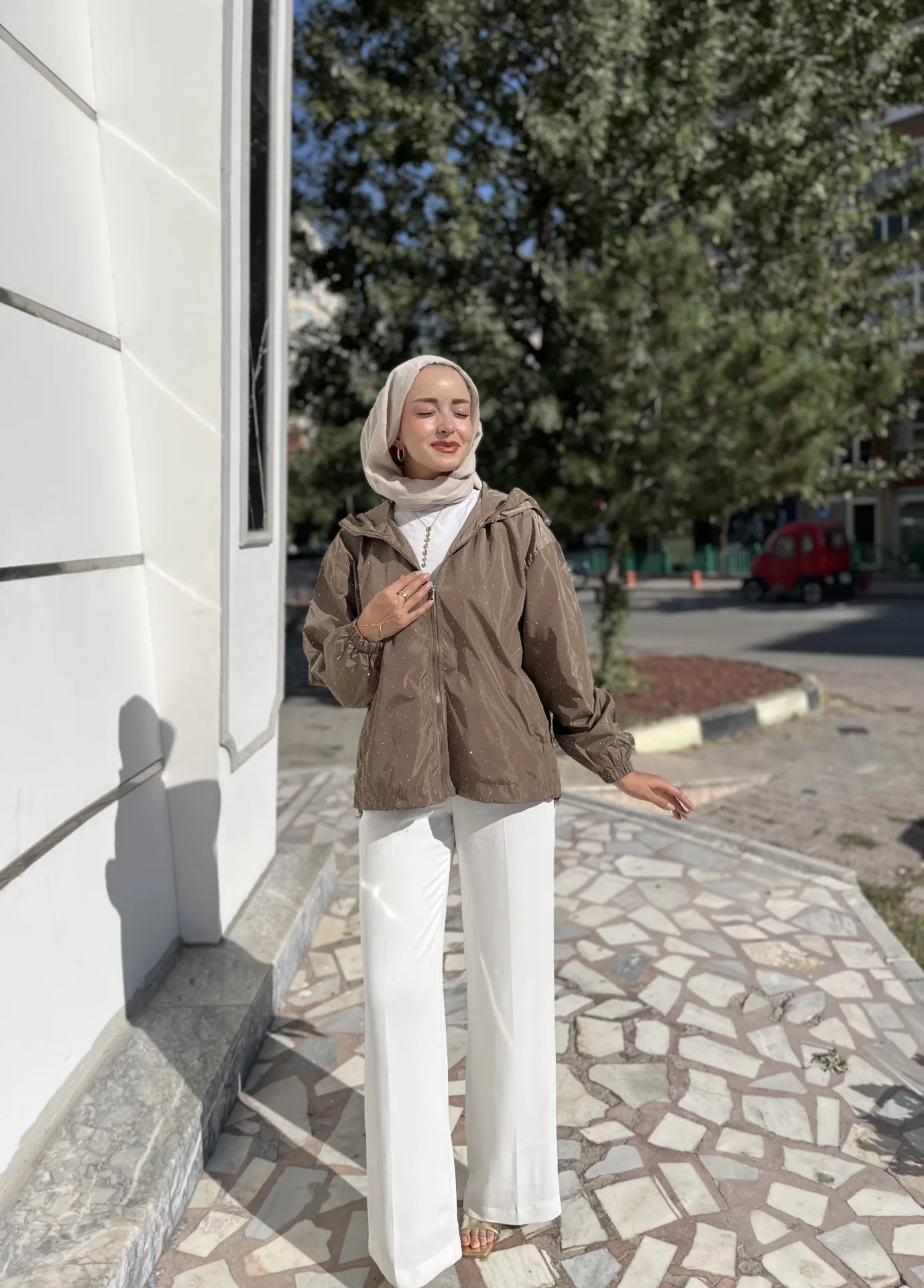 Taş işlemeli Ceket